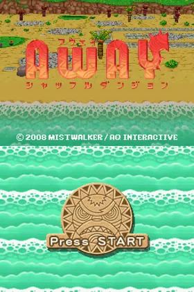 Away - Shuffle Dungeon (USA) screen shot title